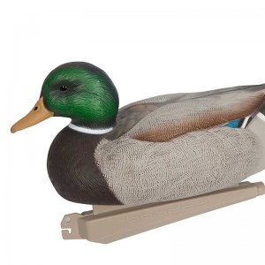 Decoy de canard en plastique Mitres de canard femelle drake drake flottant à queue de chasse mortelle